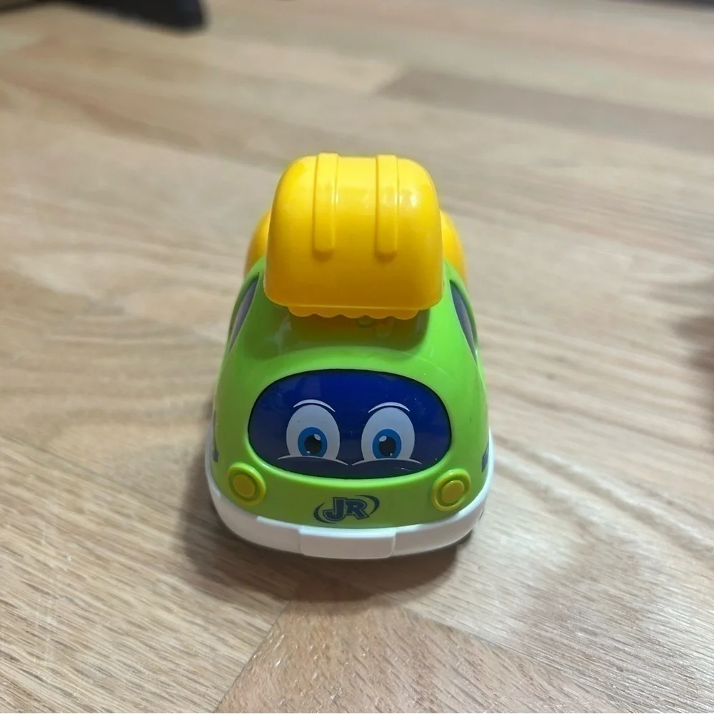 Junior Racers Excavator Push and Go Light and Sound Kids Toy Car Vehicle